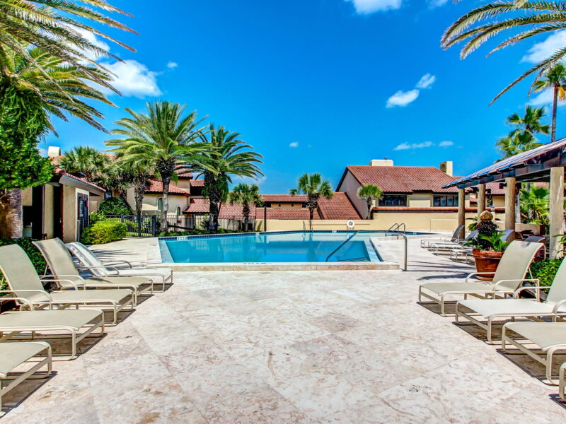 amelia island oceanfront 3 bedroom/2.5 bath windsong resort vacation rental walk to beach, pool